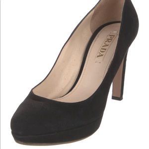 Prada platform pumps size 7